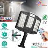 Solar Wall Light Outdoor 264Pcs LED Beads PIR Motion Sensor Remote Control Wireless Lamps IP45 Waterproof Lighting for Garage Front Door Garden Pathwa