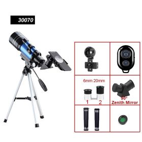 Professional Astronomical Telescope 150 Times Zoom HD High-Power Portable Tripod Night Vision Deep Space Star View Moon Universe - 300705