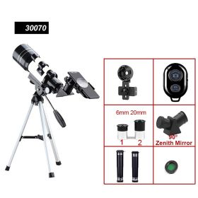 Professional Astronomical Telescope 150 Times Zoom HD High-Power Portable Tripod Night Vision Deep Space Star View Moon Universe - 300706