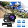 4K Action Pro Waterproof All Digital UHD WiFi Camera + RF Remote And Accessories - Blue