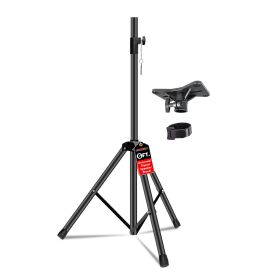 5 Core Speaker Stand Tripod Floor Heavy Duty Adjustable Up to 72 Inch DJ Studio Monitor Stands Pole Mount - SS HD BLK WOB - SS HD 1PK BLK WOB