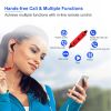 Wireless Headsets V4.1 Sport In-Ear Stereo Headphones Sweat-proof Noise Canceling Earphones Back-Headphone - Red