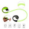 Wireless Sports Headsets Wireless V4.1 Neckband Earphones HD Stereo Sweat-proof Headphones Earbuds - Green
