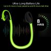 Wireless Sports Headsets Wireless V4.1 Neckband Earphones HD Stereo Sweat-proof Headphones Earbuds - Green