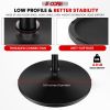 5 Core Microphone Stand 3 Level Height Adjustable 24-67" w Heavy Duty Round Base Floor Mic Stands - MS RBL 3T
