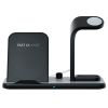Besegad 4 in 1 Assemable Fast Wireless Charging Stand Dock Station for iPhone XS Max Apple Pencil iWatch Series 1 2 3 4 Airpods - A
