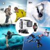 4K Action Pro Waterproof All Digital UHD WiFi Camera + RF Remote And Accessories - Black