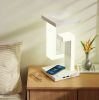 Creative Smartphone Wireless Charging Suspension Table Lamp Balance Lamp Floating For Home Bedroom - White classic