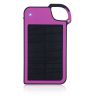 Clip-on Tag Along Solar Charger For Your Smartphone - black