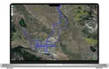 Locate Hiking Tracks with Portable Trail GPS Key Chain Tracking Device