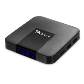 Android 7.1 TV Box S905W Quad-core Arm Cortex-A53 Set Top Box 2GB / 16GB UHD 4K H.265 WiFi Smart Streaming Media Player US UK Plug (Optiopn: TX3TVBoxUS)