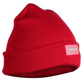 Unisex 5 LED Knitted Beanie Winter Warm Hat Camping Jogging Running Cap Headlamp (Optiopn: LEDHeadlampBeanieRed)