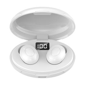 Direct sale of cross-border T5 5.0 wireless tws Bluetooth headset True stereo dual call invisible mini headset (colour: T5 white)