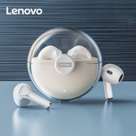 Original Lenovo Thinkplus LP80 TWS Wireless Earphone Black Good Sound Quality Fast Charging (Color: White)