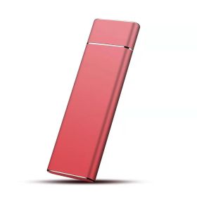 External Hard Drive; Portable Hard Disk Storage For PC; Desktop; Laptop; USB-64G 128G (Style: Red, Capacity: 128GB)