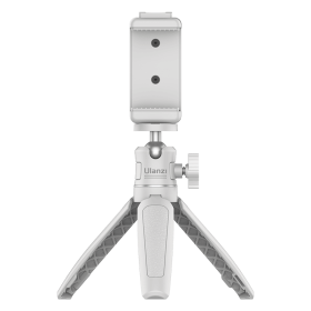 MT-08 DSLR SLR Phone Vlog tripod KIT Cold Shoe Phone Mount Holder for Microphone LED Light Mini Tripod for iPhone 13 Sony (Color: White MT-08, Ships From: China)