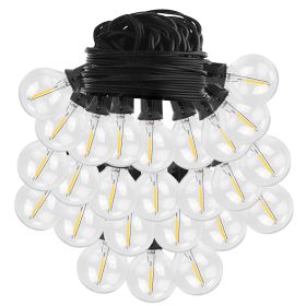 25FT Decorative Globe String Lights Outdoor Indoor 25Pcs Bulb Light Strings Fairy String Lamps for Garden Lawn Patio Cafe Party (Optiopn: StringLight25FTUS)